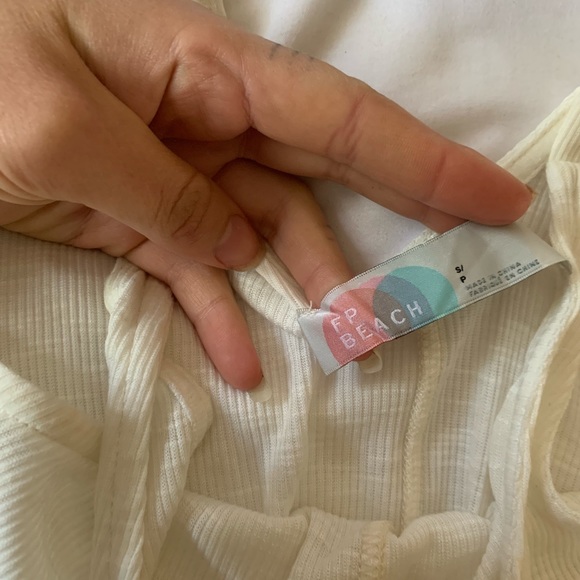 Free People Beach White Cover Up Dress - Picture 4 of 5